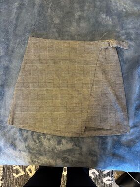Plaid Mini Skirt